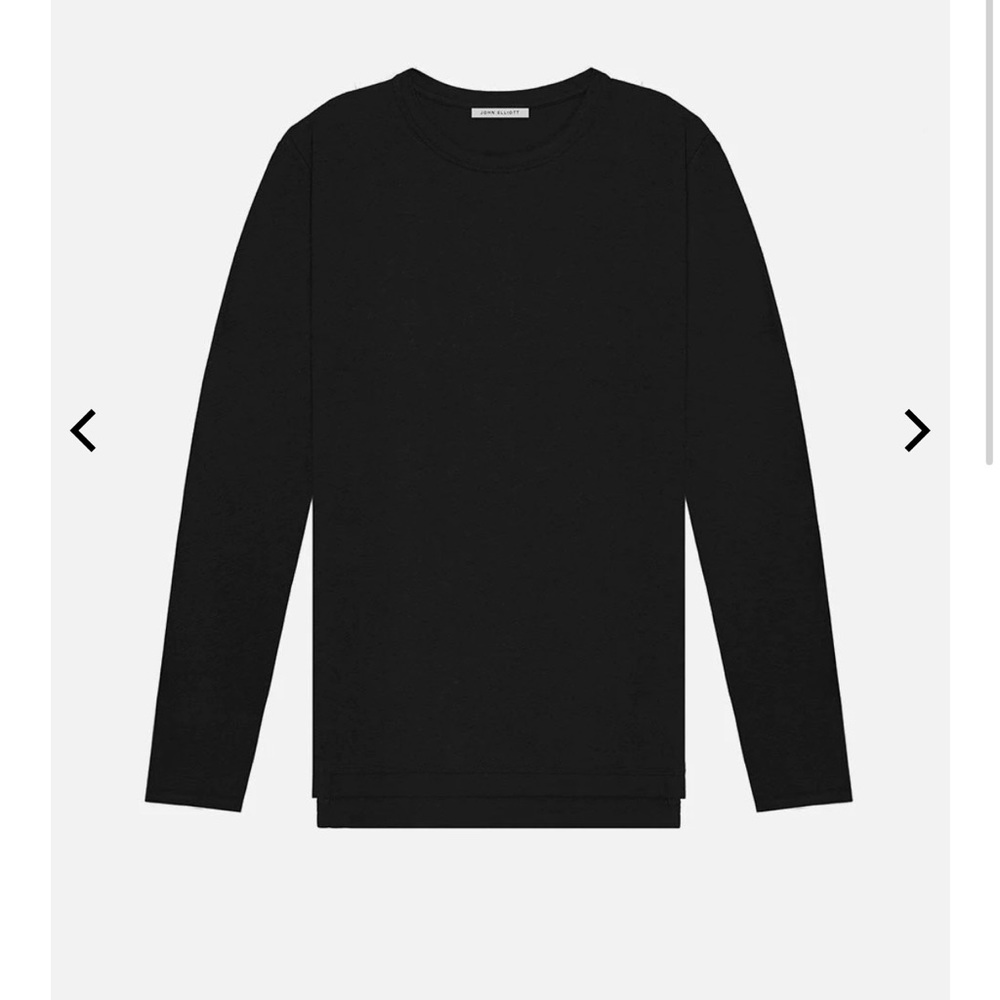 John Elliott Black Long Sleeves